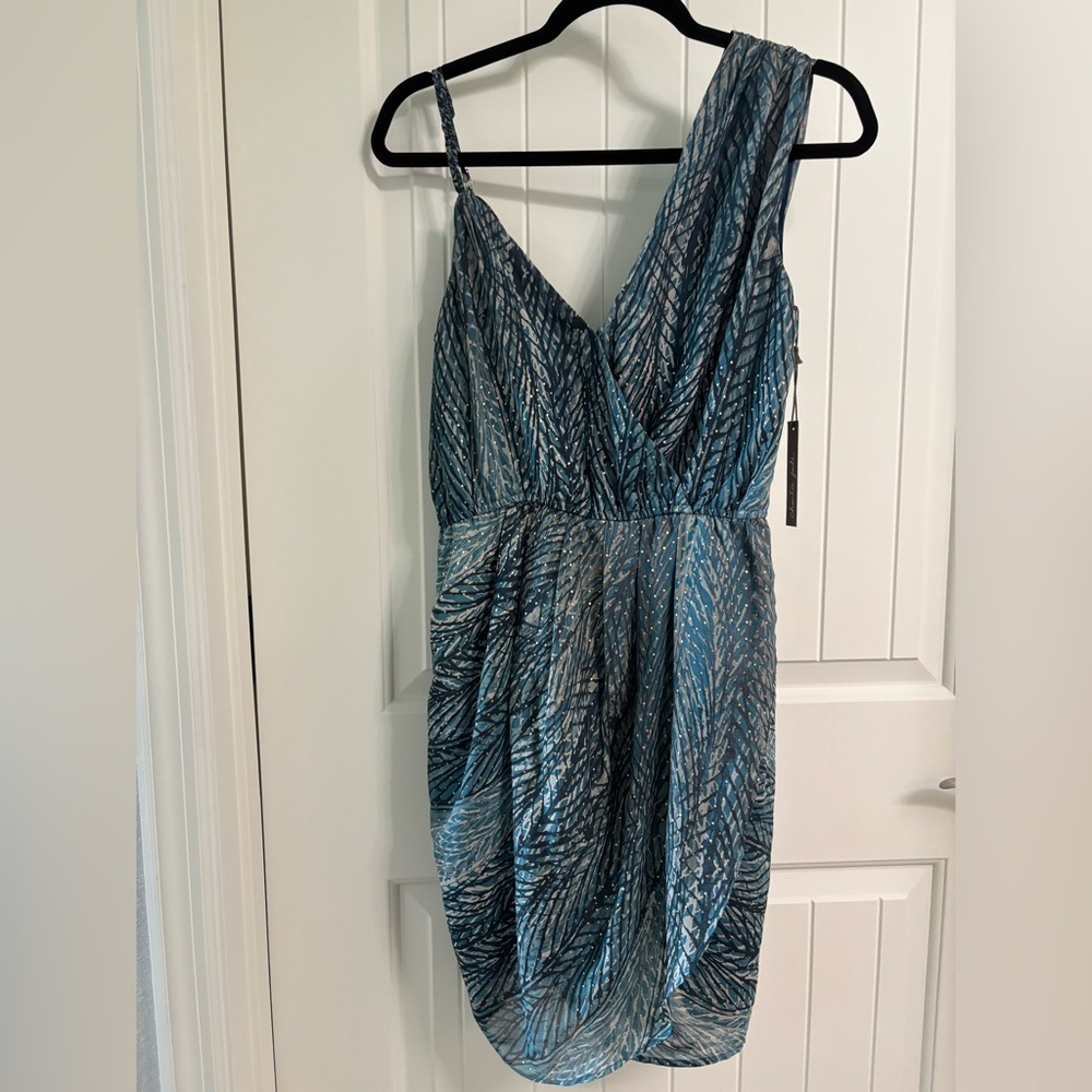 Gorgeous Charlie Jade Silk V-Neck Dress S